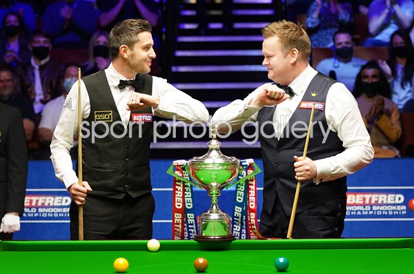 Mark Selby & Shaun Murphy England World Snooker Final 2021