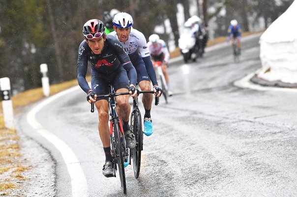 Geraint Thomas leads Michael Woods Stage 4 Tour De Romandie 2021 