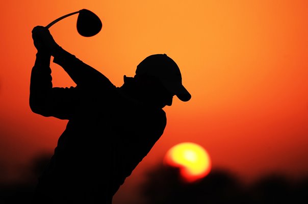 Rory McIlroy Abu Dhabi HSBC Championship Sunrise 2021