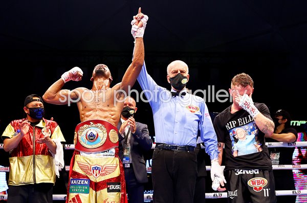 Jamel Herring beats Carl Frampton Super Featherweight Fight Dubai 2021