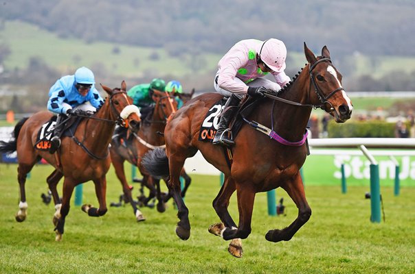 Ruby Walsh & Vroum Vroum win Mares Hurdle Cheltenham 2016