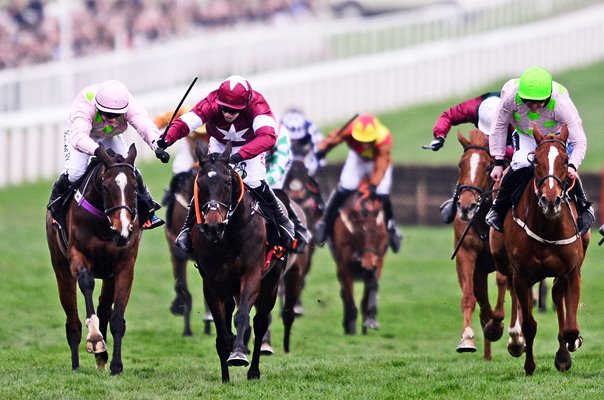 Apple's Jade ridden by Bryan Cooper win Mares Hurdle Cheltenham 2017