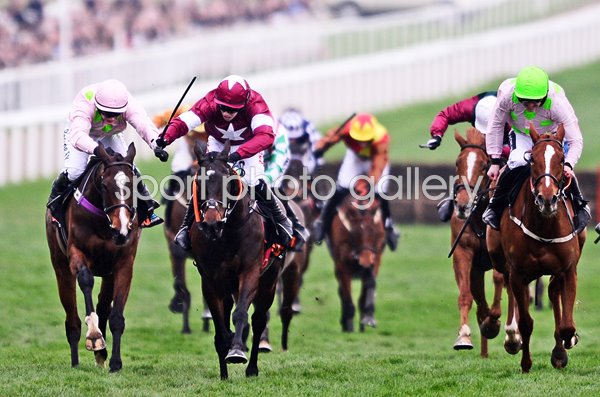 Apple's Jade ridden by Bryan Cooper win Mares Hurdle Cheltenham 2017