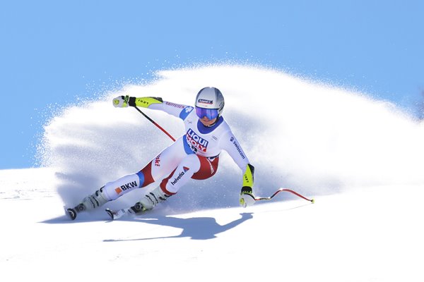 Corinne Suter Switzerland Ski World Cup Women's Super Giant Slalom 2021