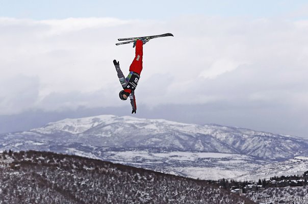 Naoya Tabara Japan Aerials Ski World Cup Park City Utah 2021