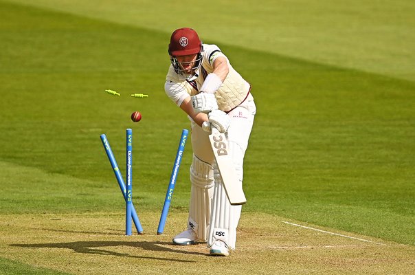 Craig Overton Somerset bowled by Toby Roland Jones Middlesex 2021