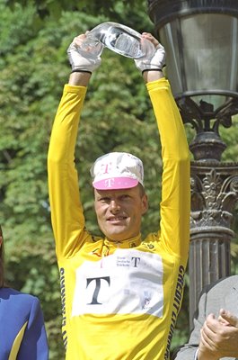 Bjarne Riis Denmark Tour de France Winner Paris 1996