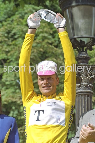 Bjarne Riis Denmark Tour de France Winner Paris 1996