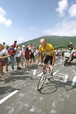 Bjarne Riis Denmark Agen Lourdes to Hautacam Tour de France 1996