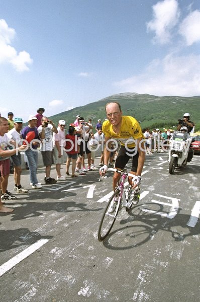 Bjarne Riis Denmark Agen Lourdes to Hautacam Tour de France 1996