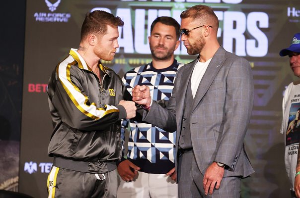 Canelo Alvarez v Billy Joe Saunders Press Conference 2021