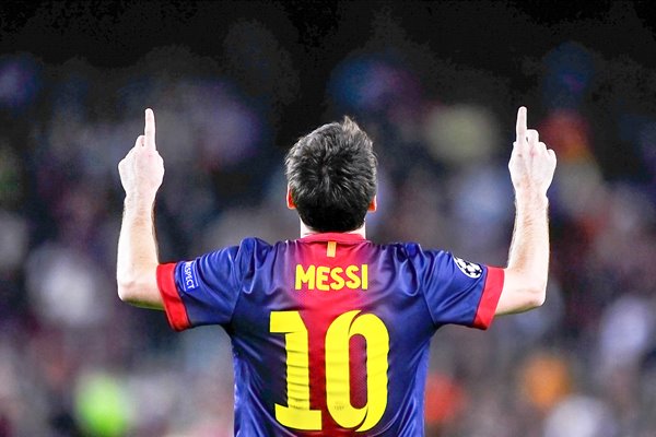 Barcelona Lionel Messi Champions League 2014