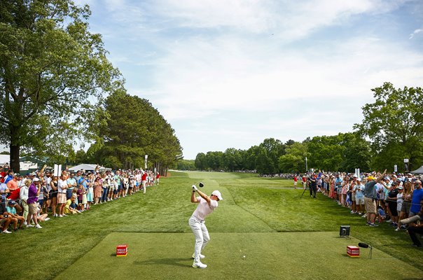 Rory McIlroy drives Wells Fargo Championship Quail Hollow 2021