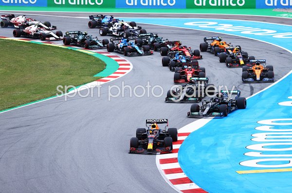 Max Verstappen Netherlands leads F1 Grand Prix of Spain 2021