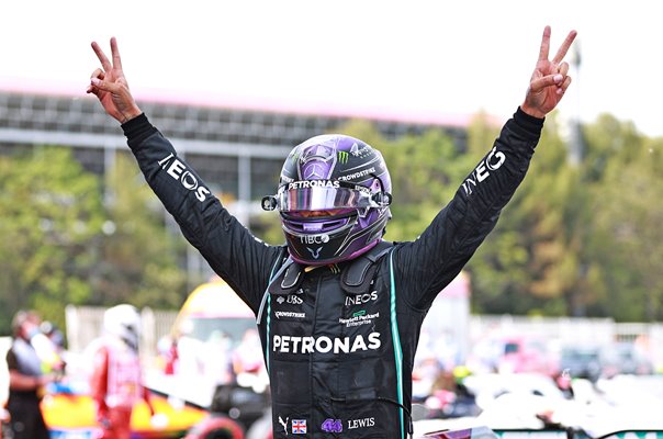 Lewis Hamilton Great Britain Race Winner Spain F1 Grand Prix 2021