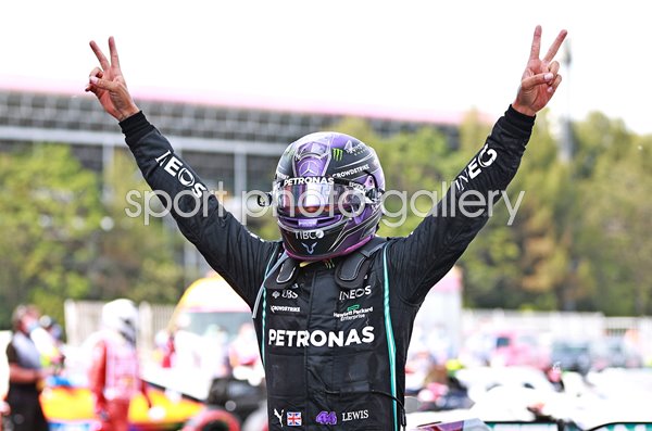 Lewis Hamilton Great Britain Race Winner Spain F1 Grand Prix 2021