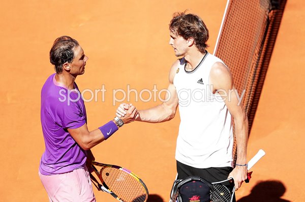 Alexander Zverev Germany beats Rafael Nadal Madrid 2021