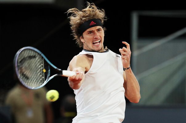 Alexander Zverev Germany Madrid Open Final 2021