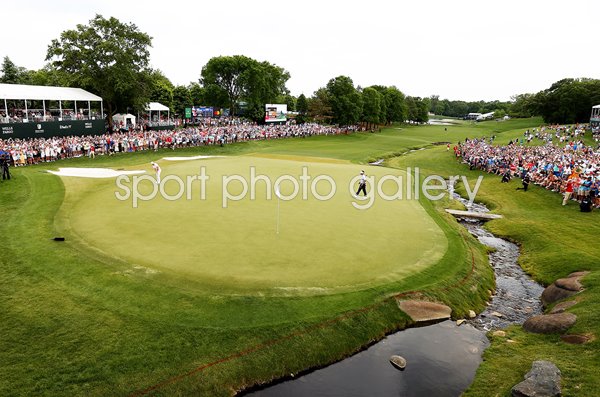 Rory McIlroy seals win 18th Hole Wells Fargo Quail Hollow Club 2021