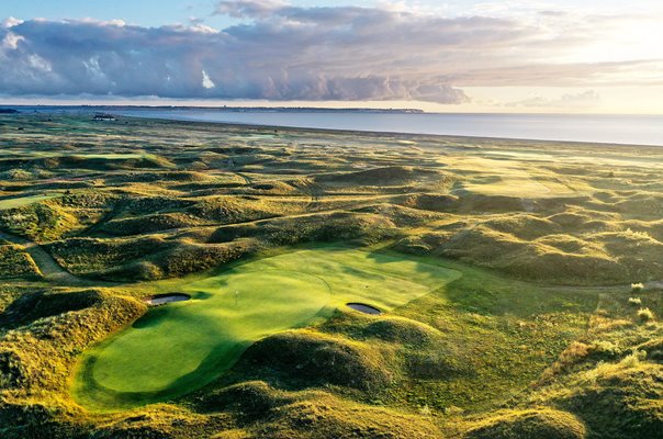 Par 4 8th hole Royal St. George's Golf Club Sandwich 2020