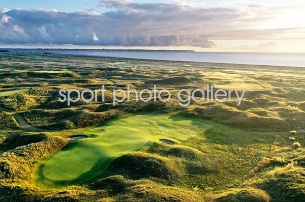 Par 4 8th hole Royal St. George's Golf Club Sandwich 2020