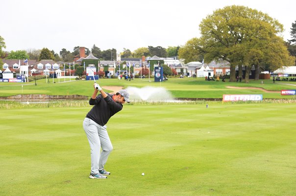 Richard Bland England 18th Hole British Masters The Belfry 2021