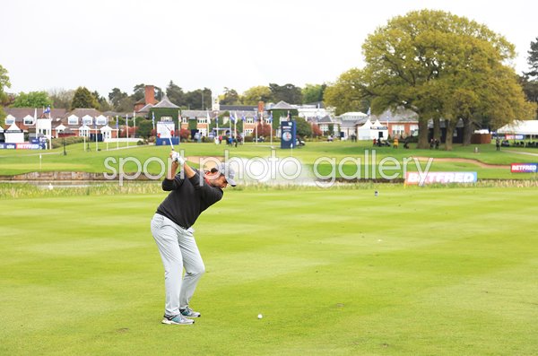 Richard Bland England 18th Hole British Masters The Belfry 2021