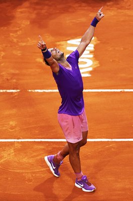 Rafael Nadal Spain beats Novak Djokovic Rome Final 2021 