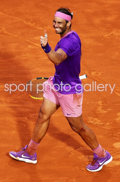 Rafael Nadal Spain No. 1 on Clay wins Rome 2021 
