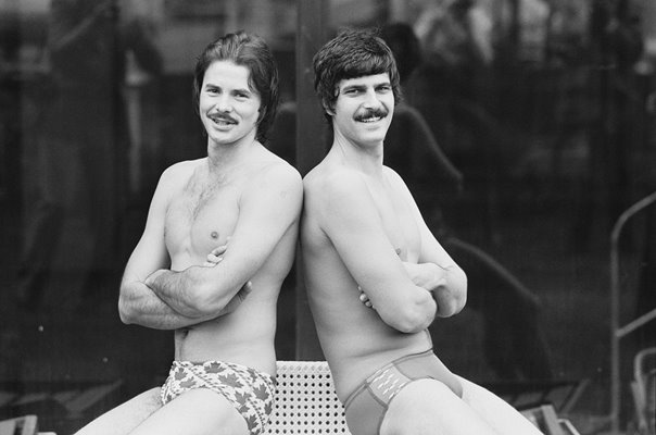 David Wilkie & Mark Spitz Swimming 1978