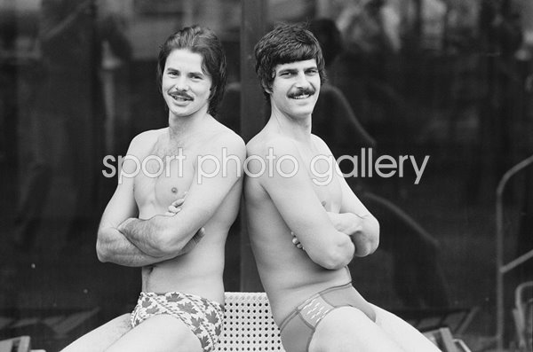 David Wilkie & Mark Spitz Swimming 1978