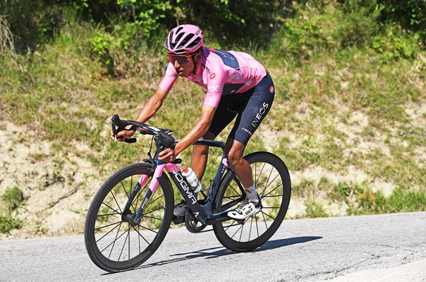 Egan Bernal Colombia Pink Jersey Stage 12 Giro d'Italia 2021 