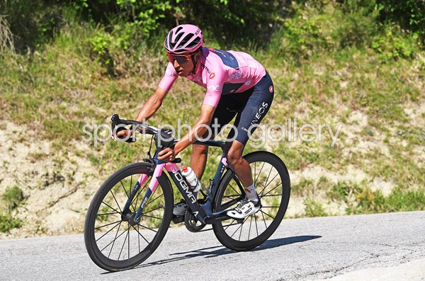 Egan Bernal Colombia Pink Jersey Stage 12 Giro d'Italia 2021 