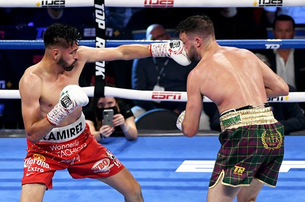 Jose Ramirez v Josh Taylor World Unification Title Fight Las Vegas 2021