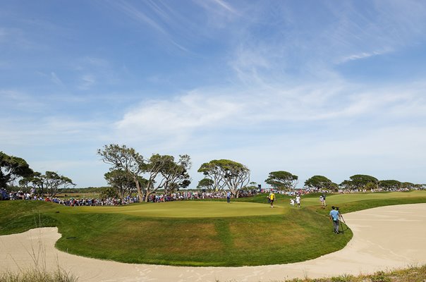 Brooks Koepka USA 8th Green USPGA Championship Kiawah Island 2021