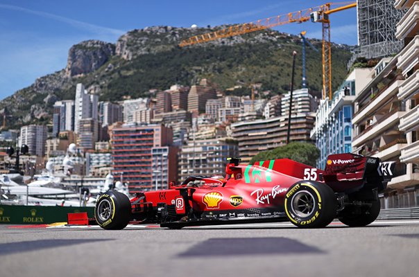 Carlos Sainz Spain Monaco Grand Prix Monte Carlo 2021