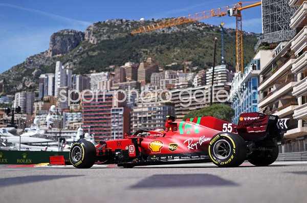 Carlos Sainz Spain Monaco Grand Prix Monte Carlo 2021