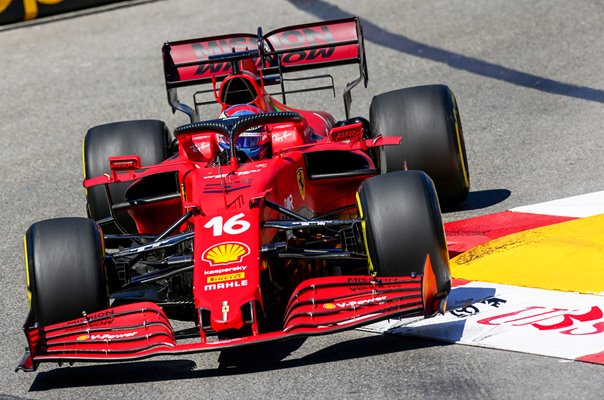Charles Leclerc Ferrari Monaco Grand Prix Practice 2021