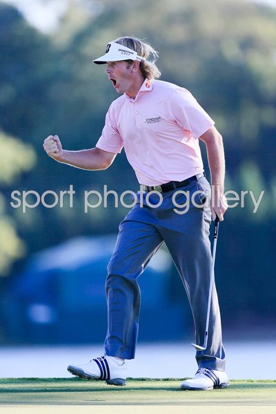 Brandt Snedeker celebrates Fed Ex Series win 2012