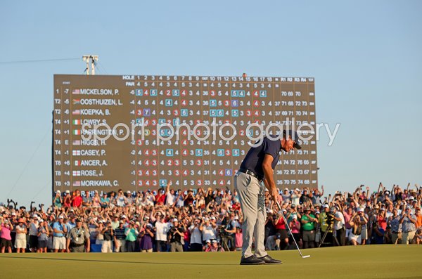 Phil Mickelson USA Winning Putt USPGA Champion Kiawah Island 2021