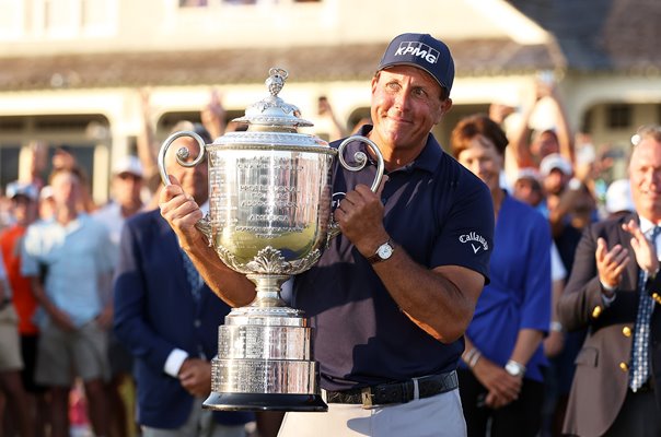 Phil Mickelson 50 years old oldest Major Champion in golf history 2021