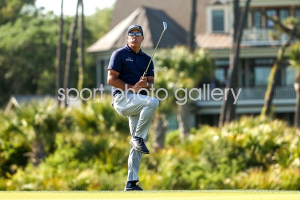Phil Mickelson USA 11th Green Final Round USPGA Kiawah Island 2021