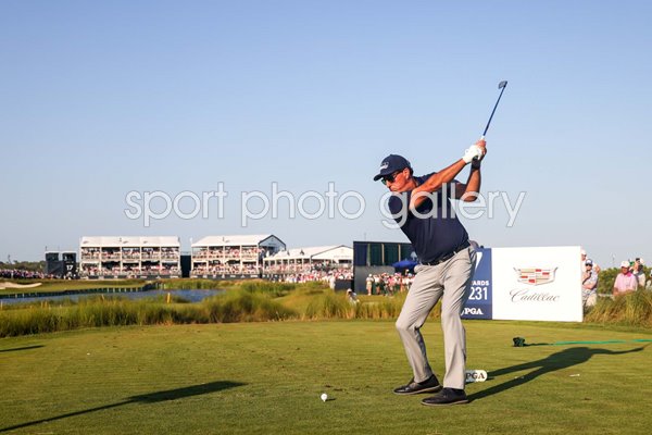 Phil Mickelson USA 17th Tee Final Round USPGA Kiawah Island 2021
