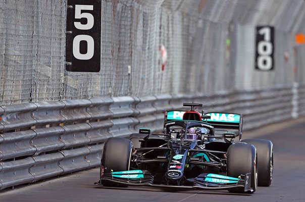 Lewis Hamilton Great Britain & Mercedes Monaco Grand Prix 2021