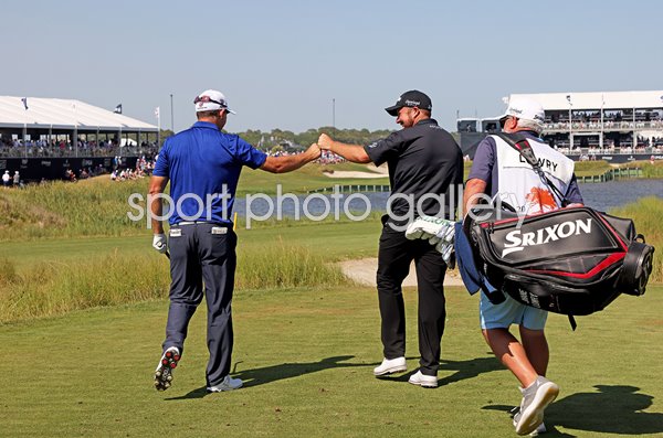 Padraig Harrington & Shane Lowry Ireland 17th Tee USPGA Kiawah Island 2021