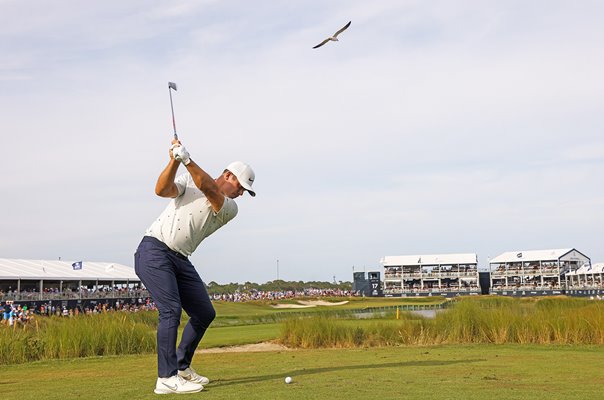 Paul Casey England 17th Tee USPGA Kiawah Island 2021