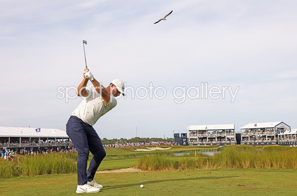 Paul Casey England 17th Tee USPGA Kiawah Island 2021