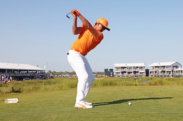 Rickie Fowler USA 17th Tee USPGA Kiawah Island 2021