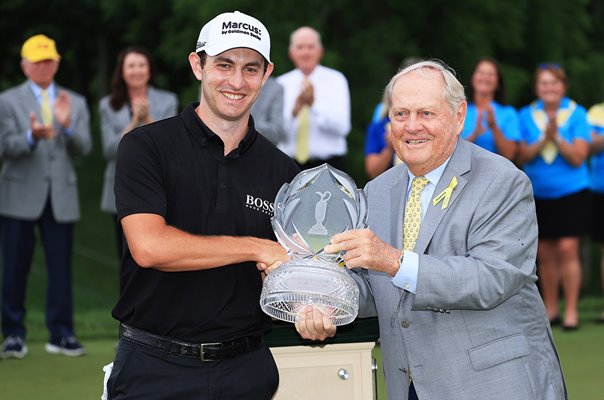 Patrick Cantlay with Jack Nicklaus Memorial Tournament Ohio 2021