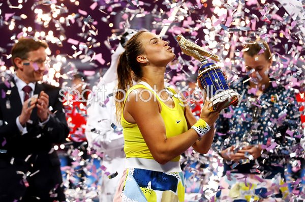 Aryna Sabalenka Belarus Qatar Total Open Champion 2020  